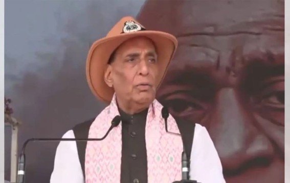 Rajnath Singh celebrates Jaish commander